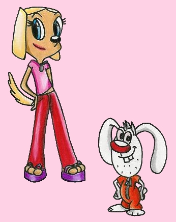 Brandy and Mr.Whiskers by Haunted-Flower