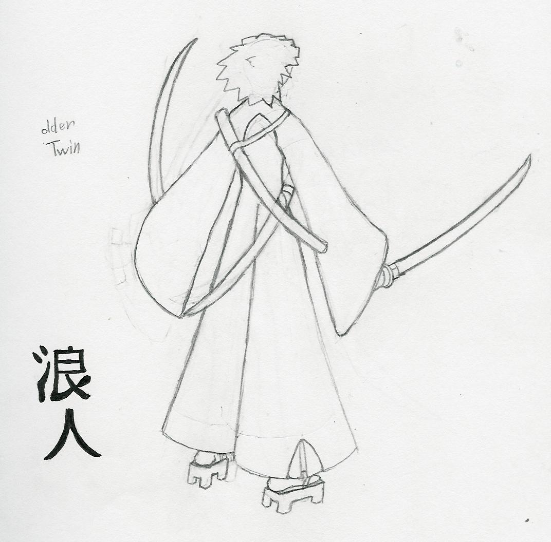 A Samurai Brother by HavocAtDestructiveBrandcomics