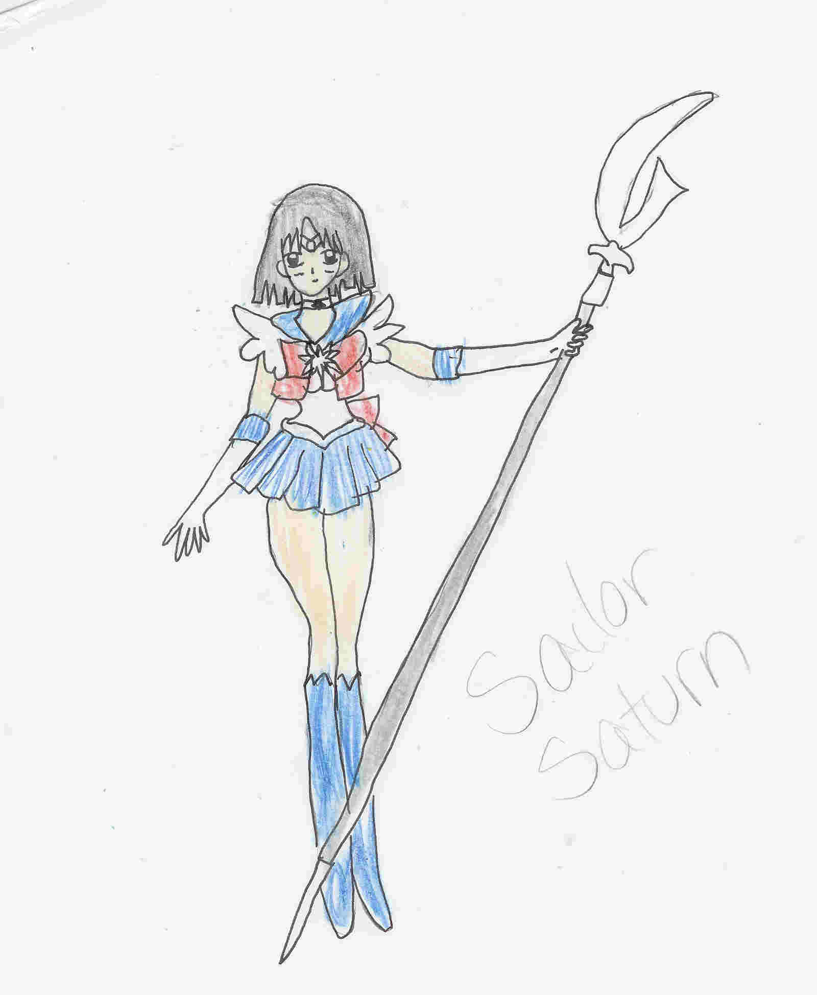 sailor saturn by Hawaiiancat