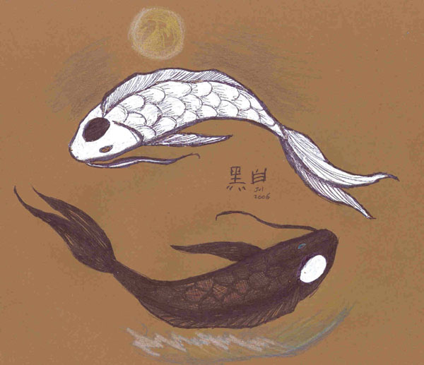 Moon and Ocean by HeiBai