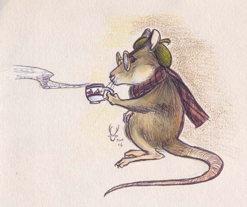 Old Grandfather Mouse by HeiBai