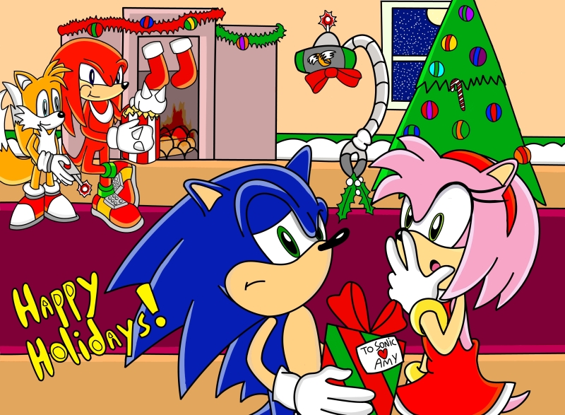 Sonic and Co. Christmas "08 by Hejin57