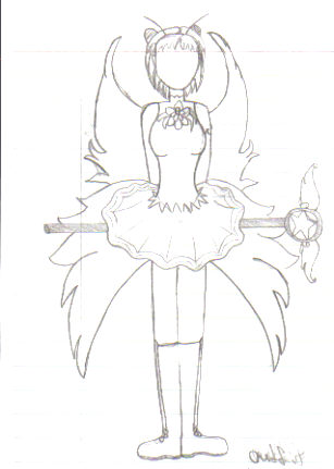 Sakura in Butterfly costume by HellCat666