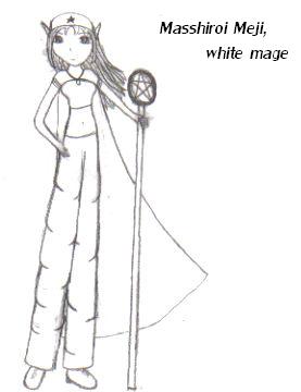 Masshiroi Meji-white mage by HellCat666