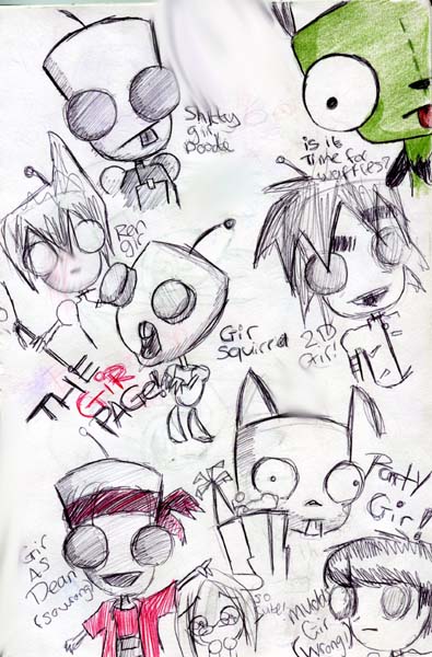 a page of Gir by HellsBells7387
