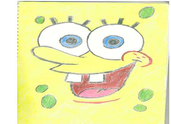spongebob's face by HellsDragon12