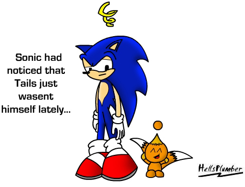 Sonic and Tails? gift for *SonicandCloud4eva* by HellsPlumber