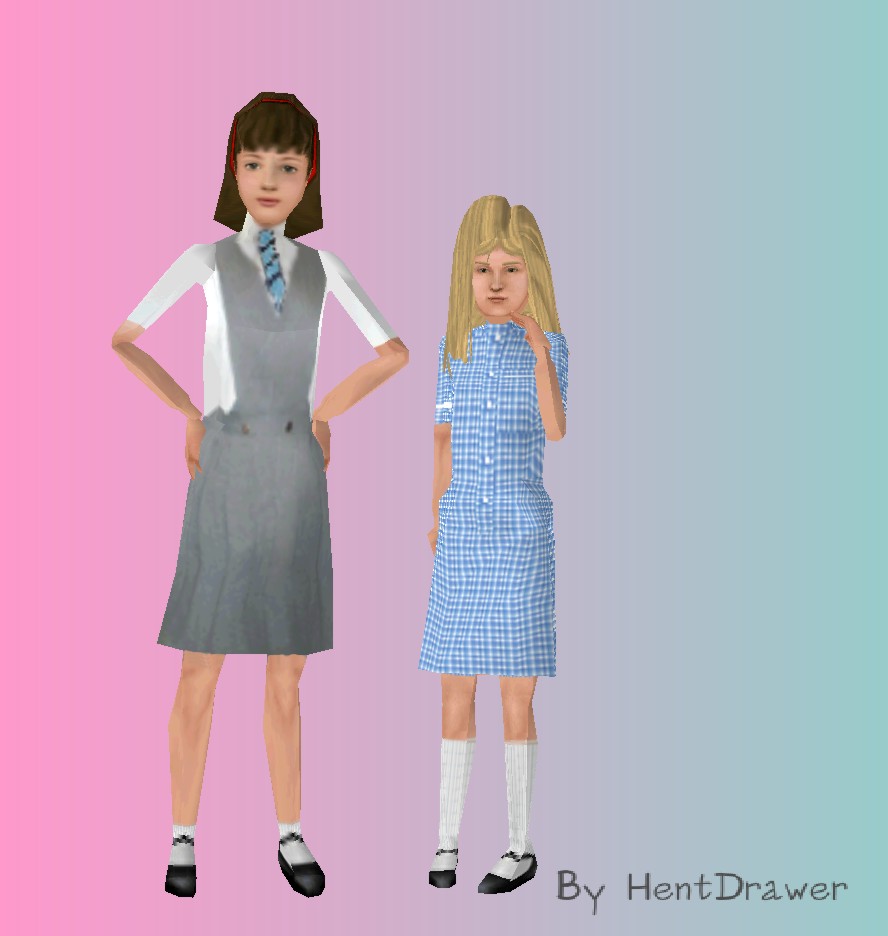 English Schoolgirls by HentDrawer