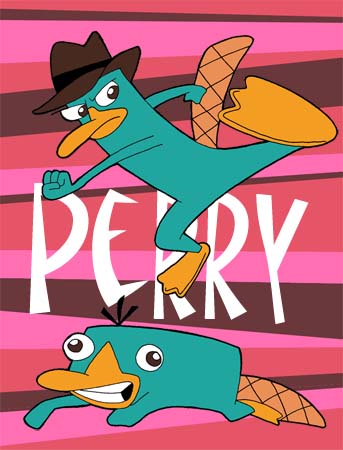 Perry the Platypus by HeroOfZeros