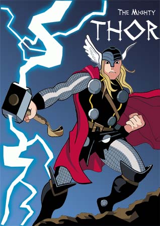 The Mighty Thor by HeroOfZeros