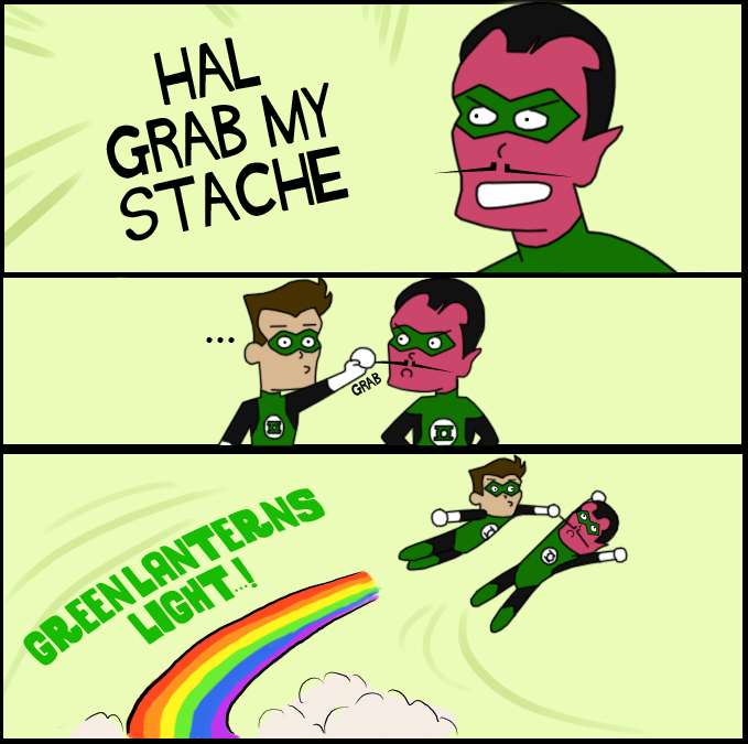 HAL GRAB MY STACHE by HeroOfZeros