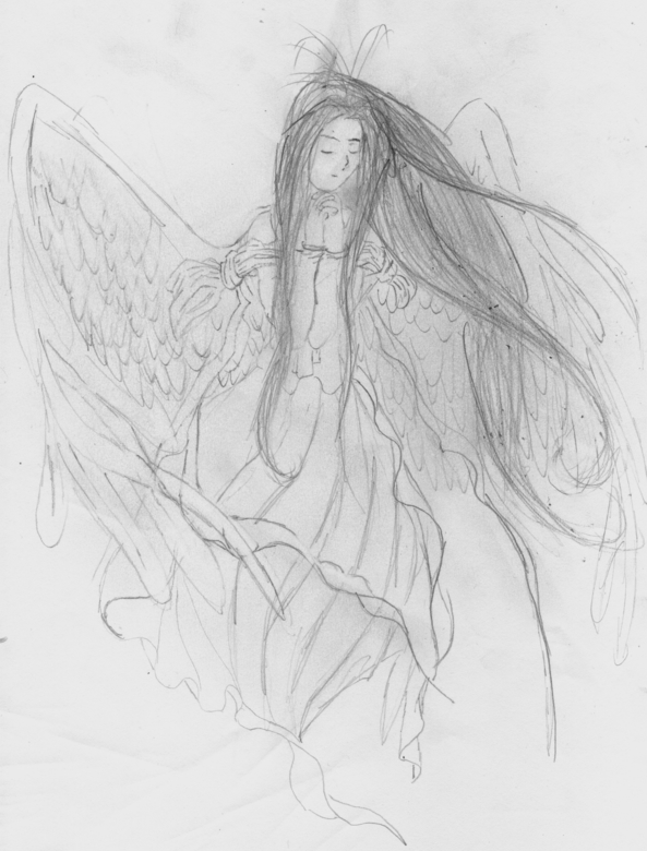 an angel by HiSpAnIc