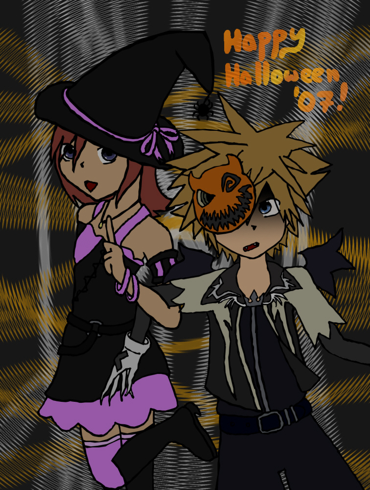 KH Halloween by Hidden_whisper