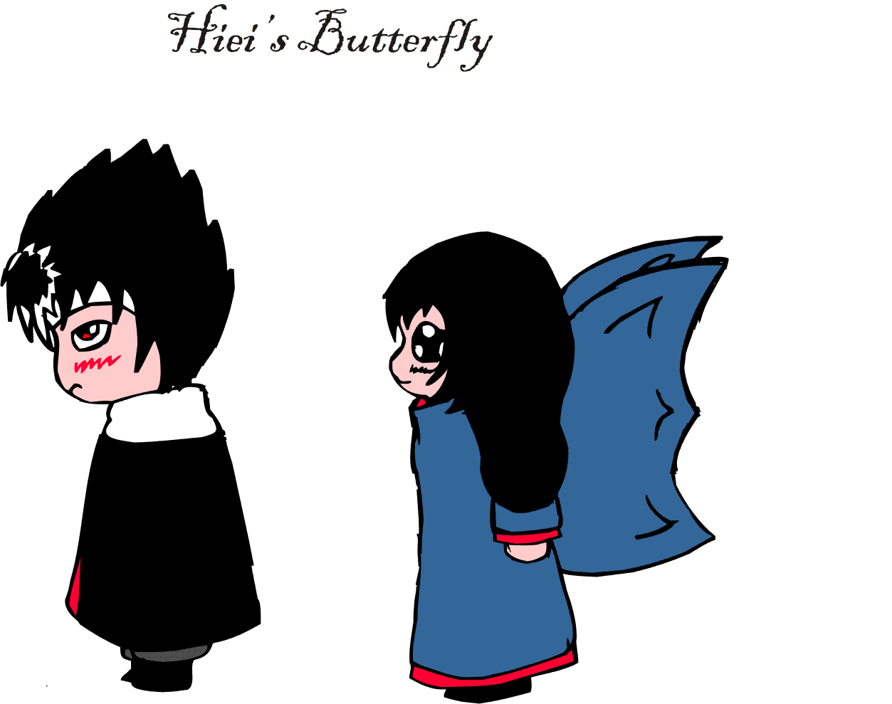 Hiei's Butterfly Comic COver by HieiandMe