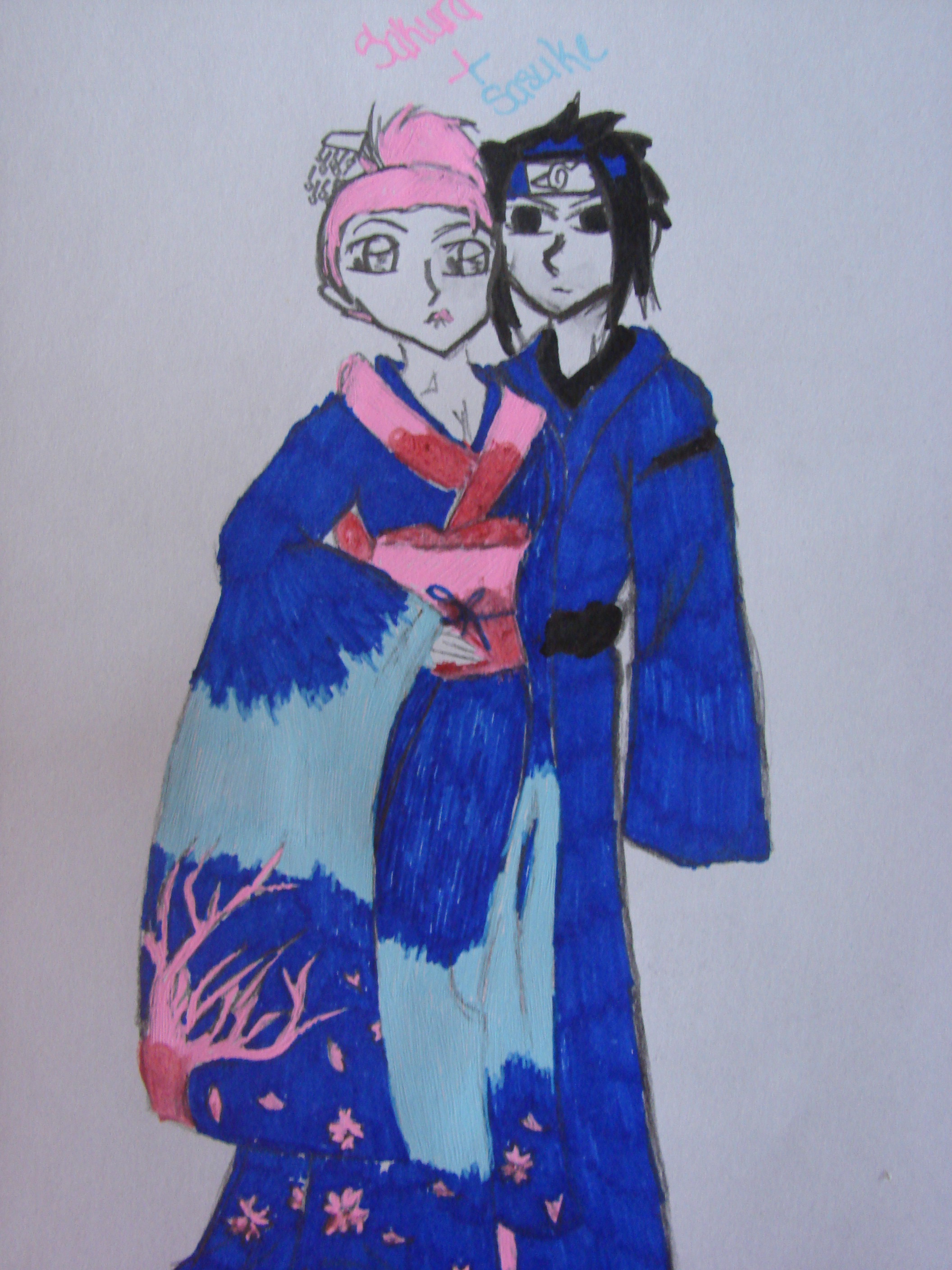 sakura and sasuke by Hieis-true-wife