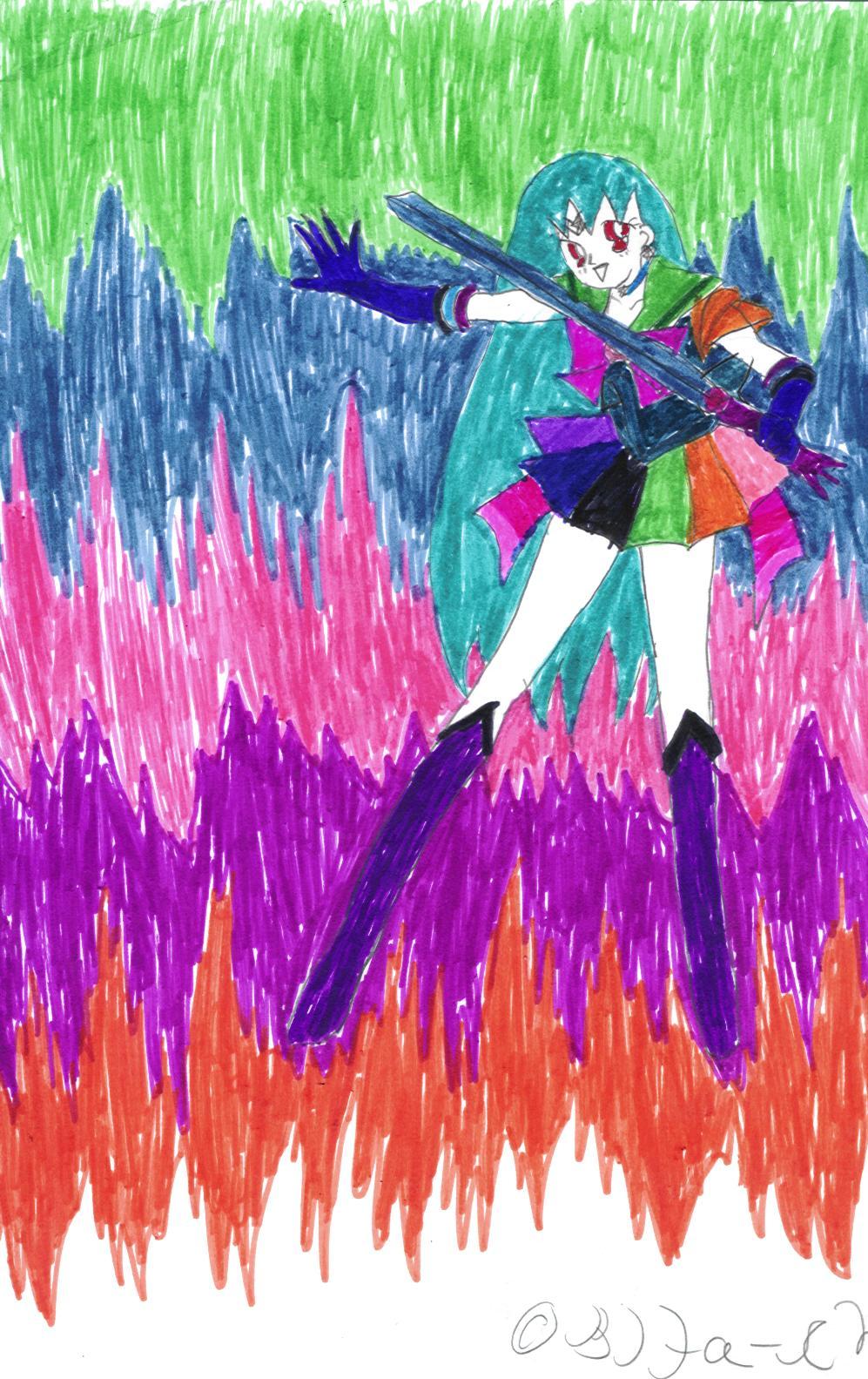 Super Sailor Star by HieisAngel