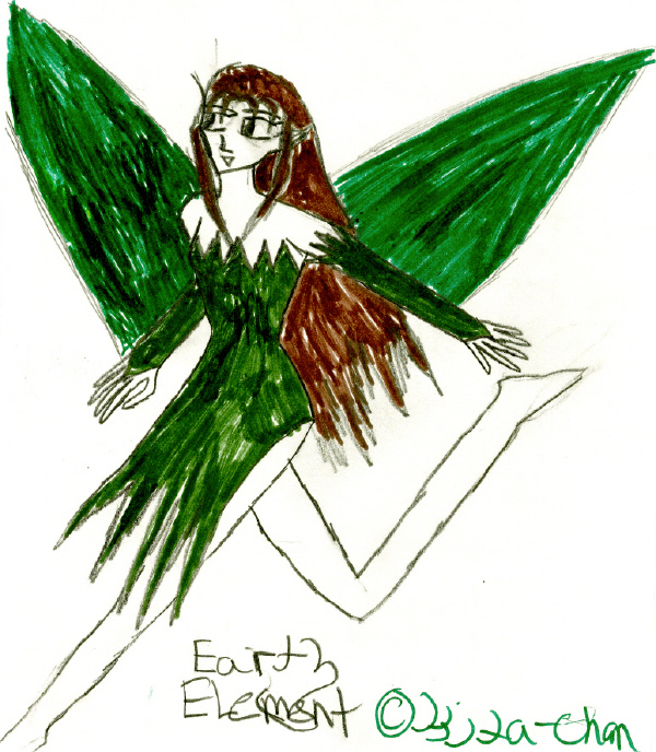 Emica the Earth Fairy by HieisAngel
