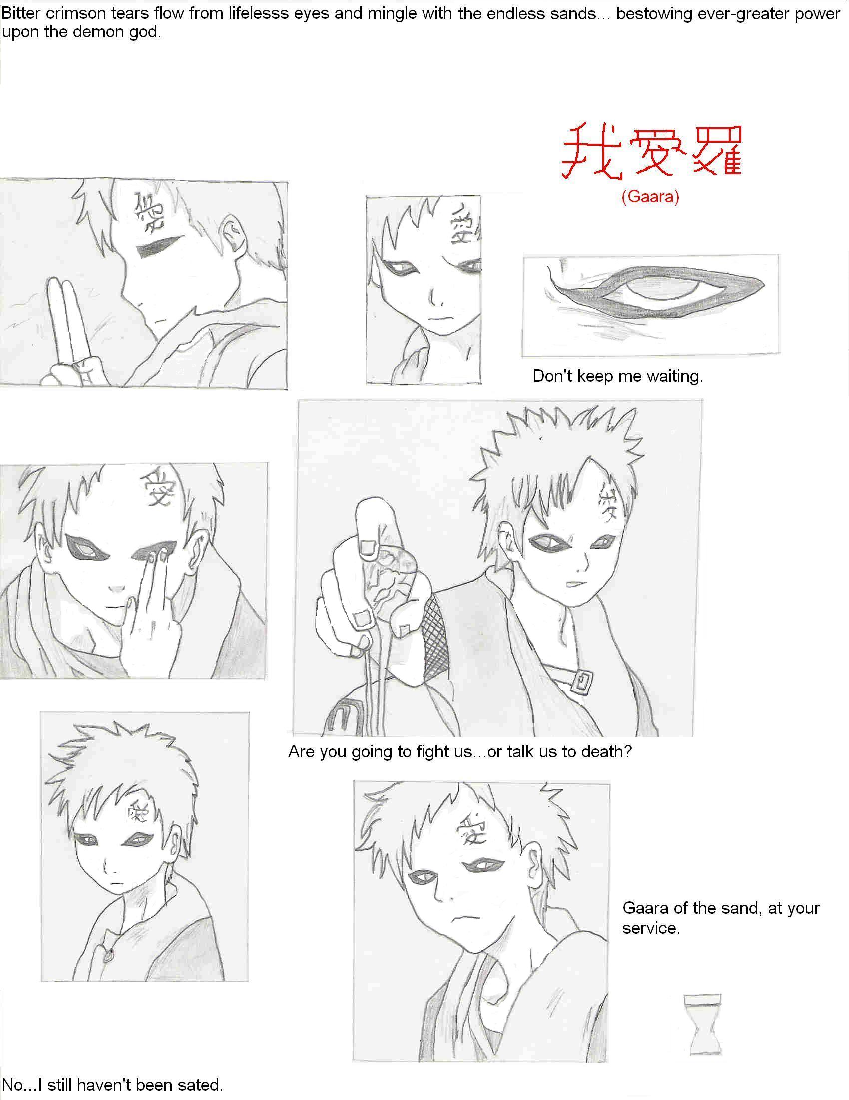 Gaara collage by Hieis_lover_and_obsessor