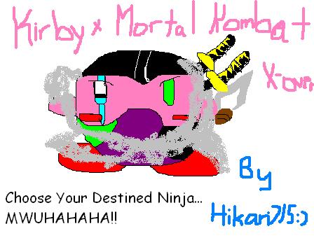 Kirby x Mortal Kombat  x-over =) by Hikari715