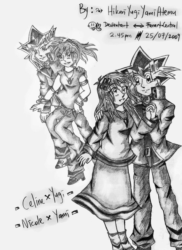 My Yugioh OC Pairings by HikariYugiYamiAtemu