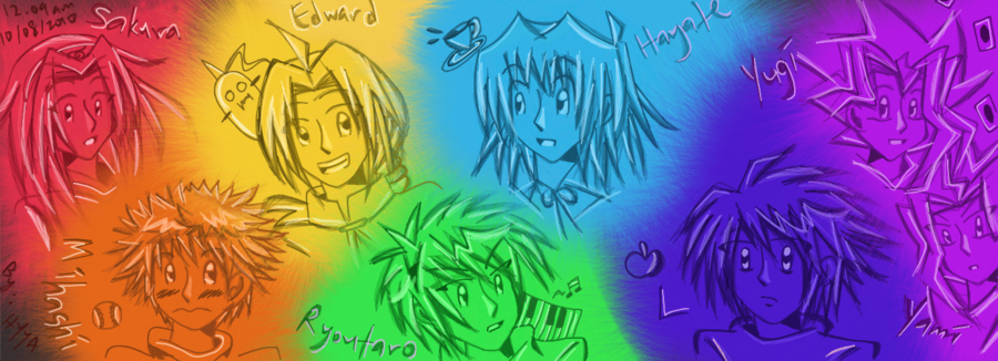 MURO: Rainbow Anime by HikariYugiYamiAtemu