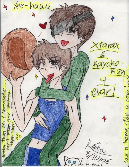 Xiarax and Kayoko-kun! by Hikaru-hime