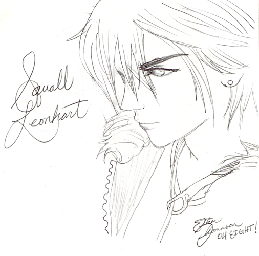 Squall Leonhart by Hikaru21791