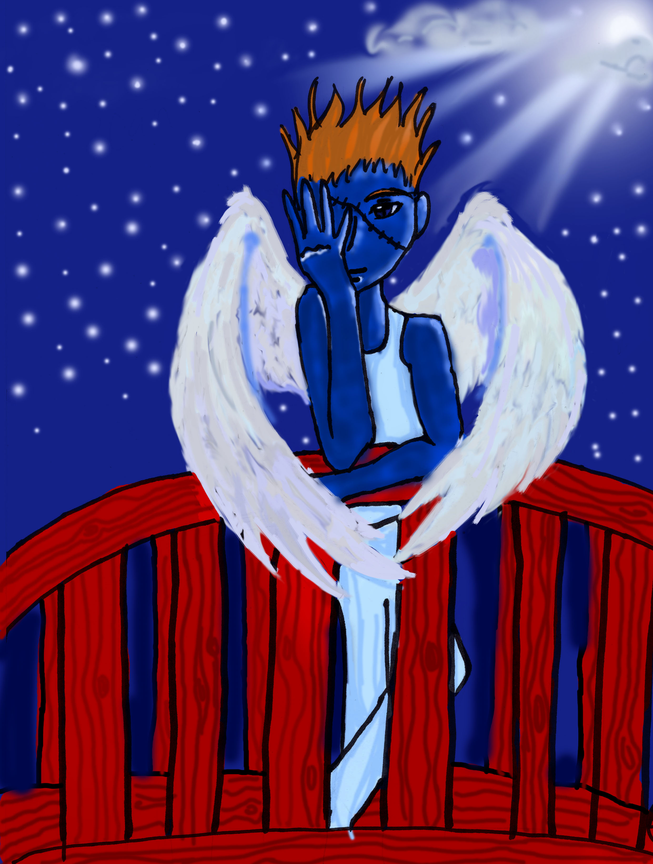 Sad Angel by Hikkikomorikid