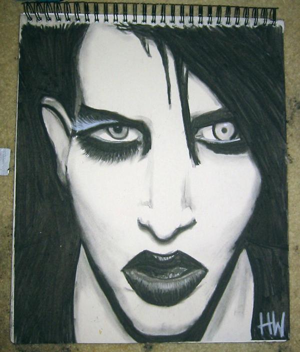 Manson is beauty. by Hillary