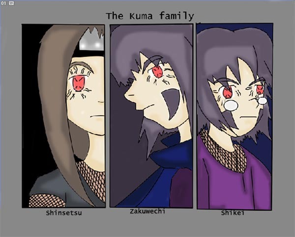 Kuma_Family by Hinata512