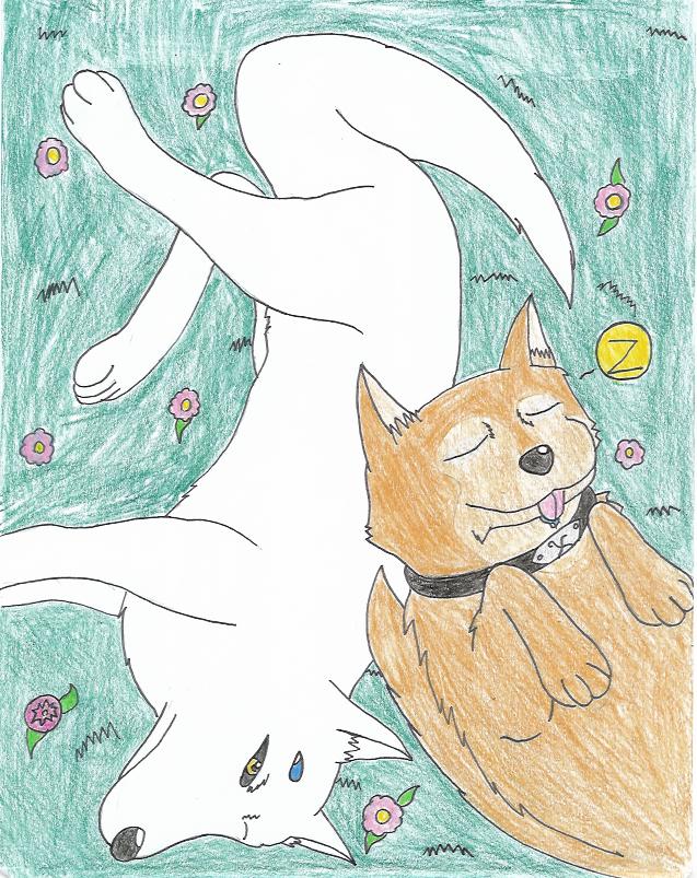 Let sleeping wolves lie( Hige&Kiba) by Hinta0002