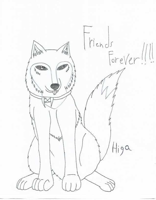 Higes wolf's little pup by Hinta0002