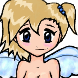 Overly cute angel o.O by Hizzy