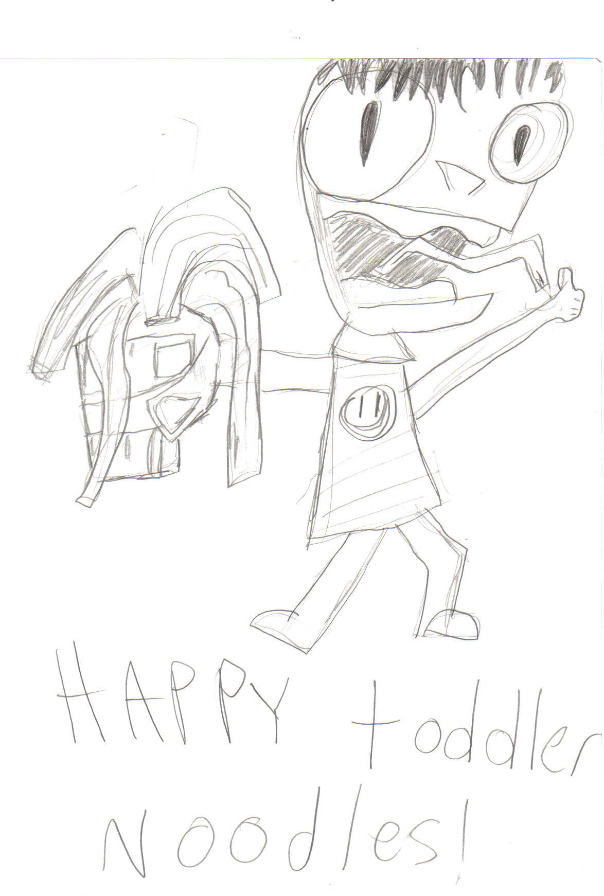 Happy Toddler Noodles by Hobz_the_destroyer
