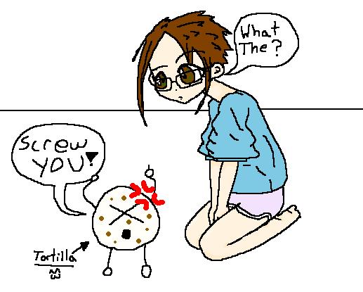 The Day my Tortilla ran Away from Me by Holly_The_Raven