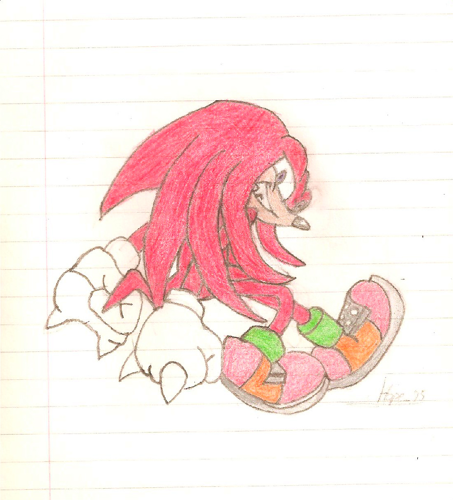 Knuckles By Hope_95 by Hope_95