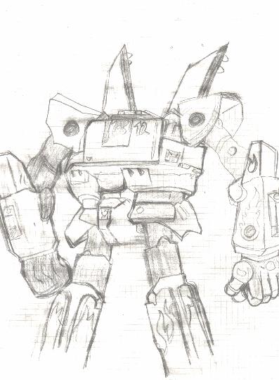 Megas XLR robot by Horo