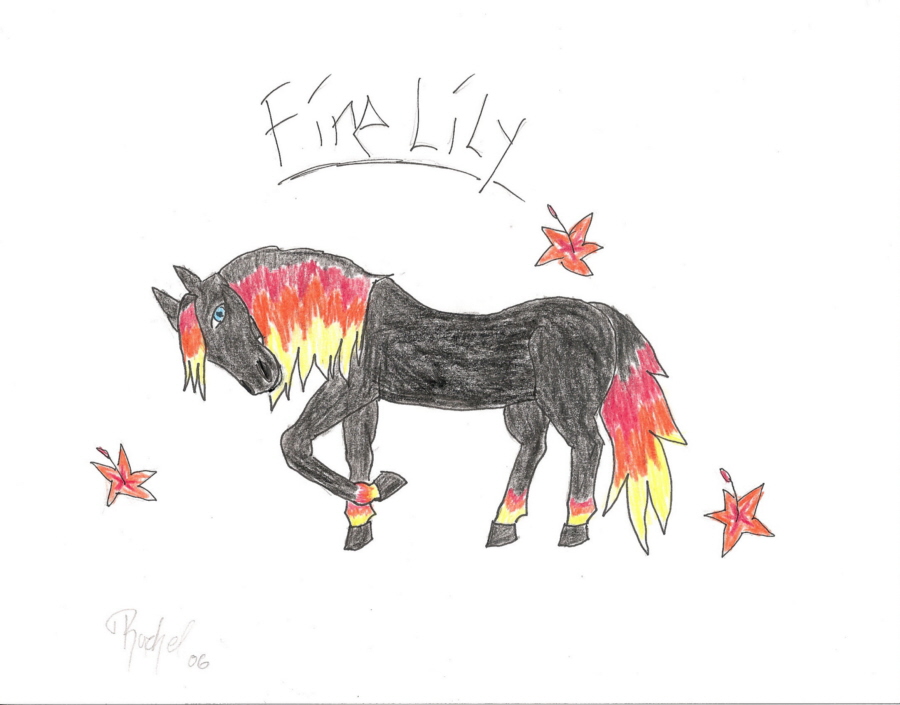 Fire Lily by HorseSpirit