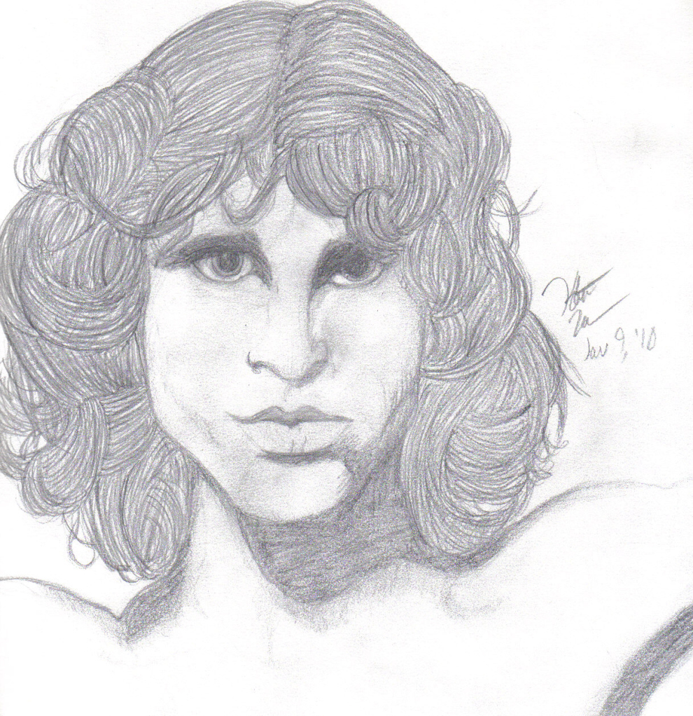 Jim Morrison by Horseshoes_and_Handgrenades