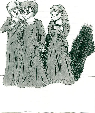 * The Golden Trio by Hoshi_Hikarino