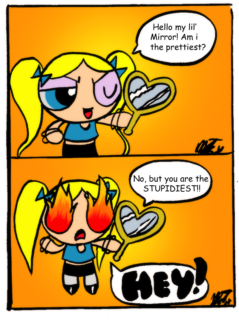 a old PPG comic by HotChocolateThief