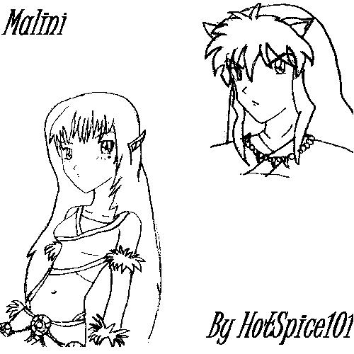 Inuyasha & Malani by HotSpice101
