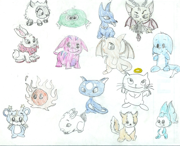 Neopets--Colored by HotaruMyst
