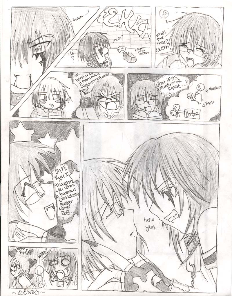 ryu and yuki comic by HouseofCatz