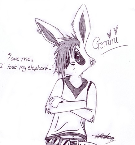 Love me . . . A random picture of Gem. by Hrairoo