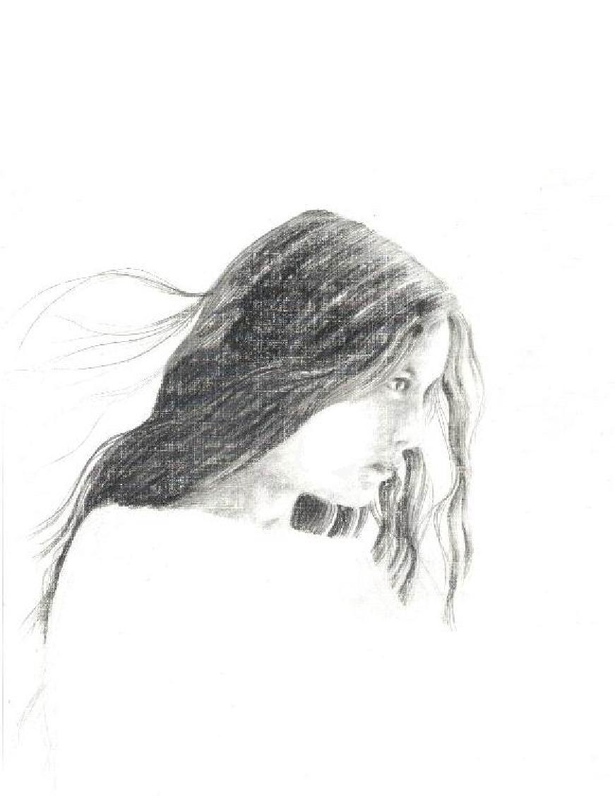 "Arwen" B/W pencil Sketch by Hreuland