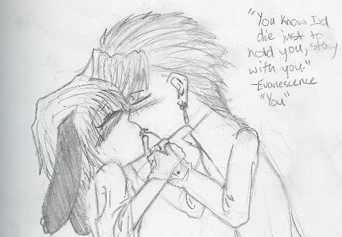 Tasuki and OC: Maybe Just a Kiss. by HuggleBug101