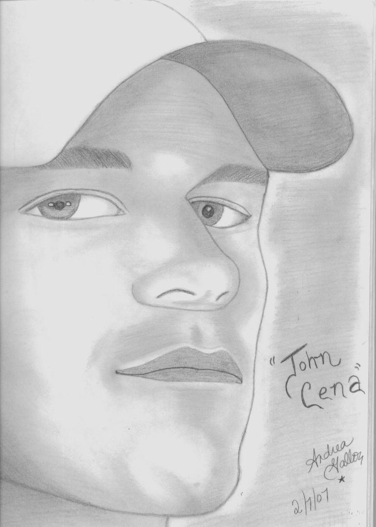 John Cena closeup portrait by HurricaneComing