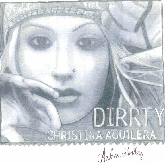 Christina Aguilera cd cover by HurricaneComing
