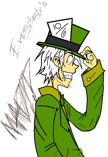 Nother Mad Hatter *paint colored* by Hybrid_Sunshine